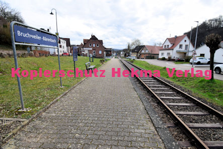 Bruchweiler-Bärenbach - Bruchweiler-Bärenbach Bahnhaltepunkt - Bahnsteig