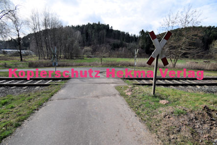 Bruchweiler-Bärenbach - Wieslauterbahn - Bahnübergang an der L489