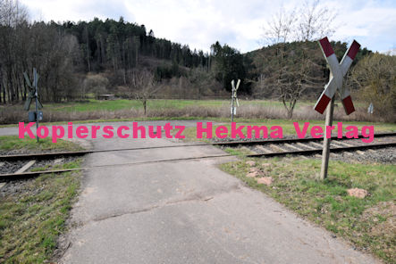 Bruchweiler-Bärenbach - Wieslauterbahn - Bahnübergang an der L489