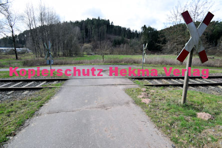 Bruchweiler-Bärenbach - Wieslauterbahn - Bahnübergang an der L489