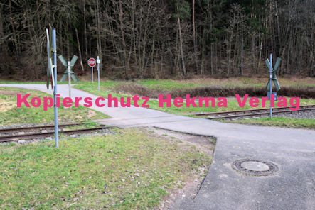 Bruchweiler-Bärenbach - Wieslauterbahn - Bahnübergang an der L489