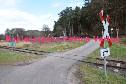 Bruchweiler-Bärenbach - Wieslauterbahn - Bahnübergang an der L489
