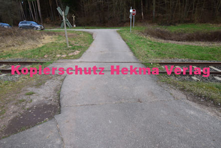 Bruchweiler-Bärenbach - Wieslauterbahn - Bahnübergang an der L489