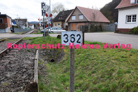 Bruchweiler-Bärenbach - Wieslauterbahn - Bahnübergang 362 Talstraße