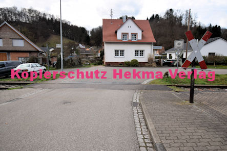 Bruchweiler-Bärenbach - Wieslauterbahn - Bahnübergang 362 Talstraße