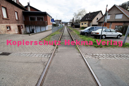 Bruchweiler-Bärenbach - Wieslauterbahn - Bahnübergang 362 Talstraße