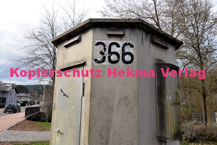 Bundenthal Eisenbahn - Bundenthal Bahnübergang 366 Bü 14,5 Otto-Muck-Straße