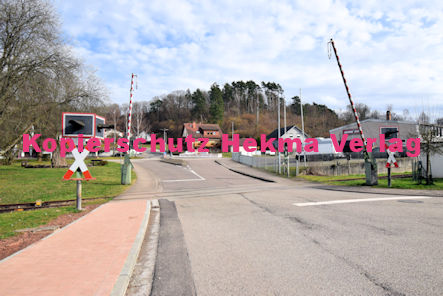 Bundenthal Eisenbahn - Bundenthal Bahnübergang 366 Bü 14,5 Otto-Muck-Straße