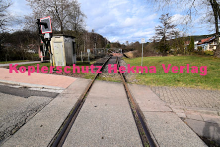 Bundenthal Eisenbahn - Bundenthal Bahnübergang 366 Bü 14,5 Otto-Muck-Straße
