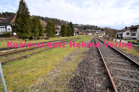 Bundenthal-Rumbach - Wieslauterbahn - Bundenthal-Rumbach Endbahnhof - Bahnhofsgelände