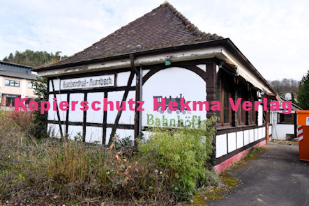 Bundenthal-Rumbach - Wieslauterbahn - Bundenthal-Rumbach Endbahnhof - Bahnhofsgebäude