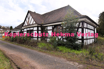 Bundenthal-Rumbach - Wieslauterbahn - Bundenthal-Rumbach Endbahnhof - Bahnhofsgebäude