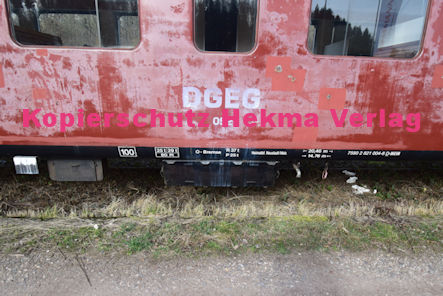 Busenberg-Schindhard - Wieslauterbahn - Busenberg-Schindhard Ferienbahnhof Reichenbach