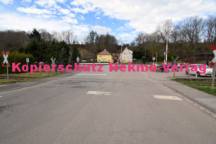 Busenberg-Schindhard - Wieslauterbahn - Bahnübergang Bü 359 Industriestraße