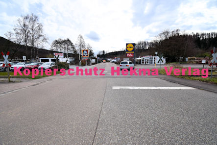 Busenberg-Schindhard - Wieslauterbahn - Bahnübergang Bü 359 Industriestraße