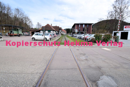 Busenberg-Schindhard - Wieslauterbahn - Bahnübergang Bü 359 Industriestraße
