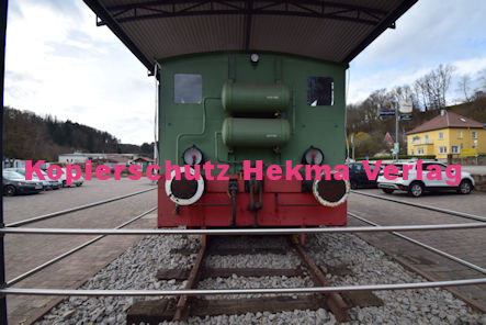 Busenberg-Schindhard - Wieslauterbahn - Ausstellungslok Buchmann G.m.b.H. Nr.1 Betr.Nr.666 Hersteller Gmeinder & Co