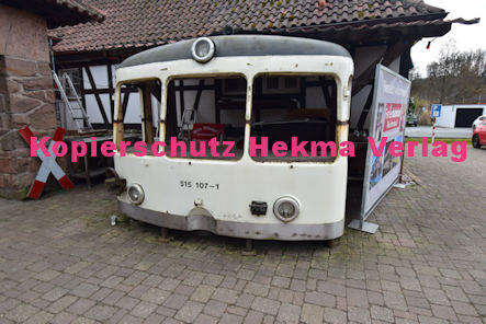Busenberg-Schindhard - Wieslauterbahn - Ausstellungslok 515 107-1