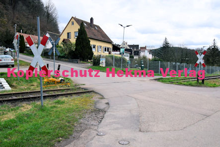 Dahn Eisenbahn - Dahn Bahnübergang BÜ 8,0 - Außermühlstraße