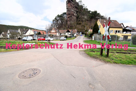 Dahn Eisenbahn - Dahn Bahnübergang BÜ 8,0 - Außermühlstraße