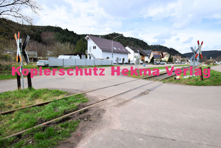 Dahn Eisenbahn - Dahn Bahnübergang BÜ 8,0 - Außermühlstraße