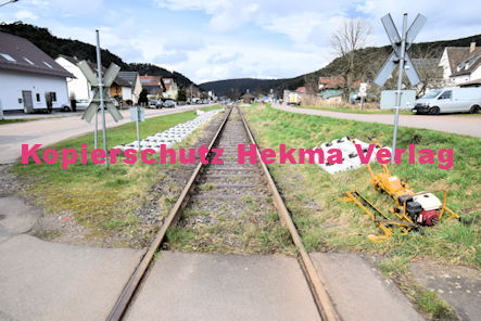 Dahn Eisenbahn - Dahn Bahnübergang BÜ 8,0 - Außermühlstraße