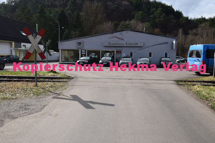 Dahn Eisenbahn - Dahn Bahnübergang BÜ 7,3 - Außermühlstraße