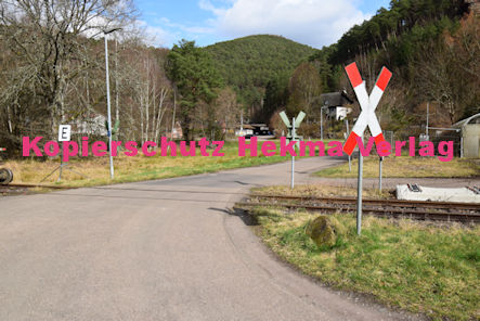 Dahn Eisenbahn - Dahn Bahnübergang BÜ 7,3 - Außermühlstraße