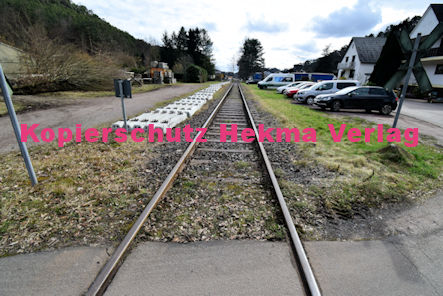 Dahn Eisenbahn - Dahn Bahnübergang BÜ 7,3 - Außermühlstraße