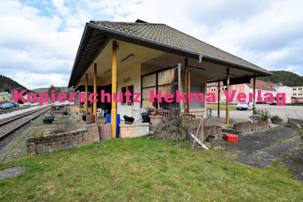 Dahn - Wieslauterbahn - Bahnhaltepunkt Bahnhofsgebäude