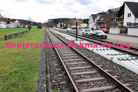 Dahn - Wieslauterbahn - Bahnhaltepunkt Gleise