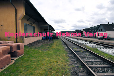 Dahn - Wieslauterbahn - Bahnhaltepunkt Bahnhofsgebäude