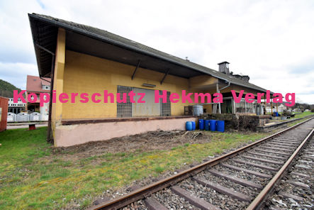 Dahn - Wieslauterbahn - Bahnhaltepunkt Bahnhofsgebäude