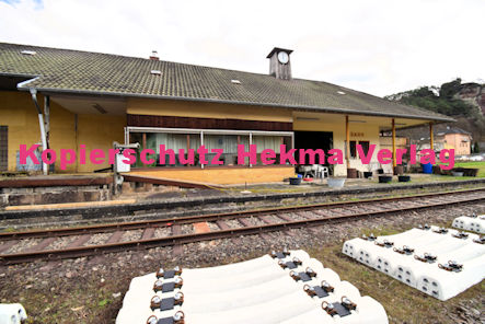 Dahn - Wieslauterbahn - Bahnhaltepunkt Bahnhofsgebäude