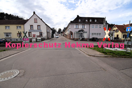 Dahn Eisenbahn - Dahn Bahnübergang BÜ 354 - Goethestraße