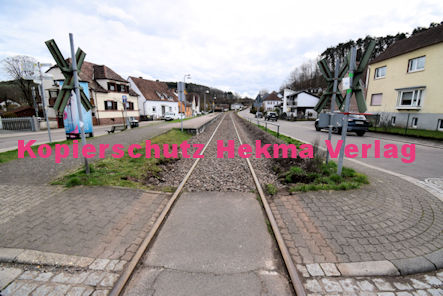 Dahn Eisenbahn - Dahn Bahnübergang BÜ 354 - Goethestraße