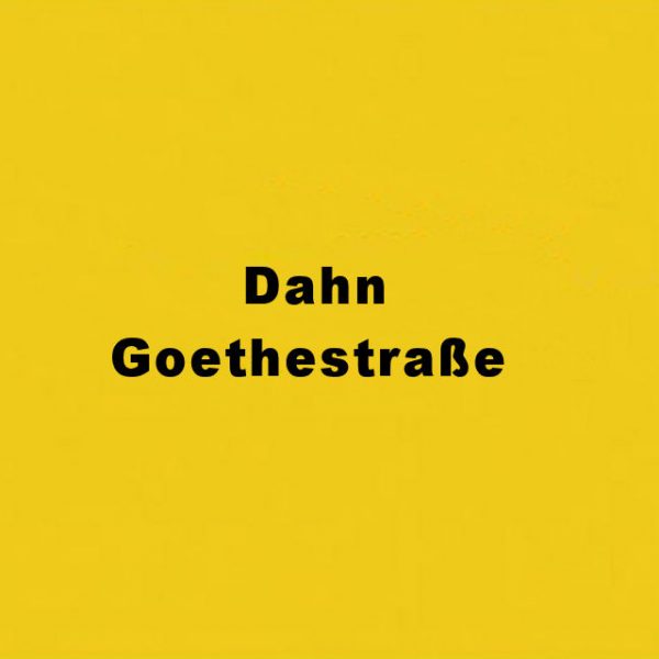 Dahn Goethestraße