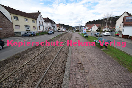 Dahn Süd - Wieslauterbahn - Bahnhaltepunkt Bahnsteig