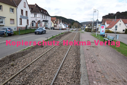 Dahn Süd - Wieslauterbahn - Bahnhaltepunkt Bahnsteig