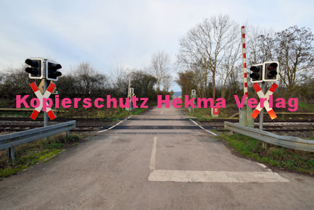 Edesheim Eisenbahn - Edesheim Bahnübergang BÜ 11,6 - Knöringer Weg