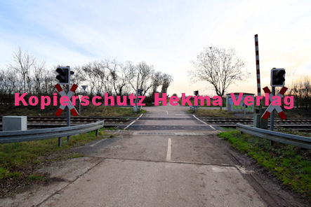 Edesheim Eisenbahn - Edesheim Bahnübergang BÜ 11,6 - Knöringer Weg