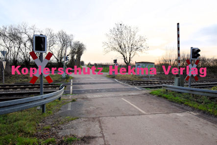 Edesheim Eisenbahn - Edesheim Bahnübergang BÜ 11,6 - Knöringer Weg