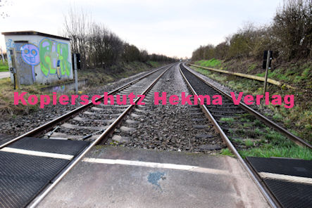 Edesheim Eisenbahn - Edesheim Bahnübergang BÜ 11,6 - Knöringer Weg