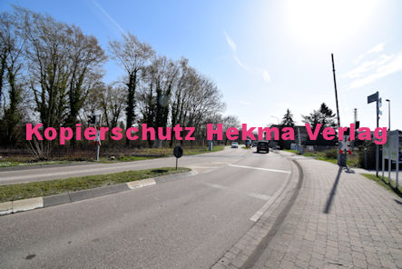 Hagenbach Eisenbahn - Hagenbach Bahnübergang - Bahnhofstraße - Bü Hagenbach II 54,278