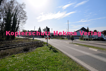Hagenbach Eisenbahn - Hagenbach Bahnübergang - Bahnhofstraße - Bü Hagenbach II 54,278