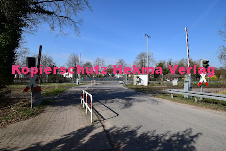 Hagenbach Eisenbahn - Hagenbach Bahnübergang - Ortsrandstraße/Feldweg - Bü Hagenbach I 54,182