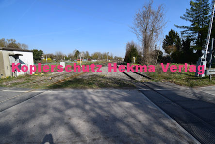 Hagenbach Eisenbahn - Hagenbach Bahnübergang - Ortsrandstraße/Feldweg - Bü Hagenbach I 54,182