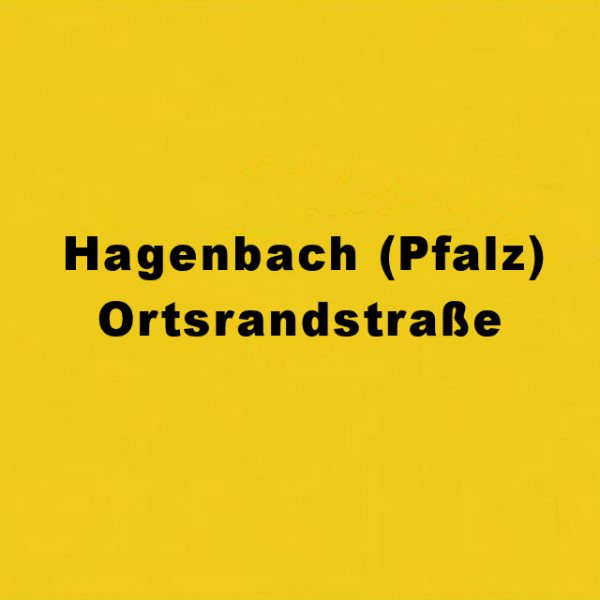 Hagenbach (Pfalz) Ortsrandstraße