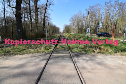 Hergersweiler (Pfalz) Eisenbahn - Hergersweiler - Bahnübergang BÜ 1334 Billigheimer Weg