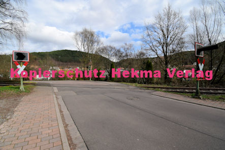 Hinterweidenthal Eisenbahn - Hinterweidenthal Bahnübergang BÜ 2,5 - Hinter den Birken